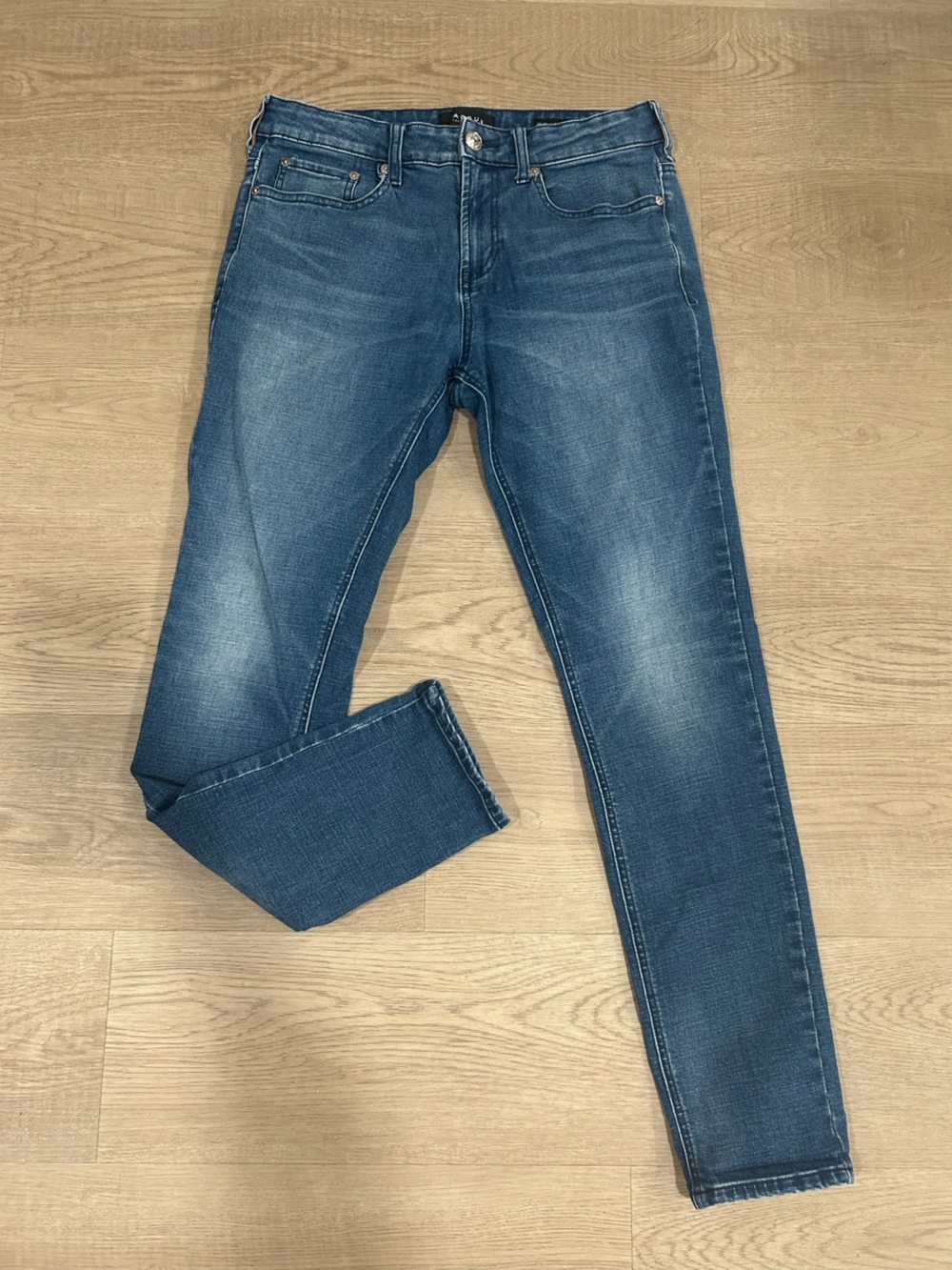 PacSun Men's Medium Wash Slim Straight Jeans